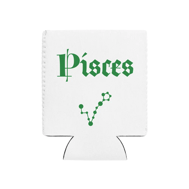 Zodiac Pisces Vibes Can Cooler product image (1)