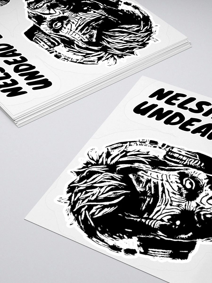 Nels Undead Empire Kiss Cut Stickers (White Edge) product image (12)