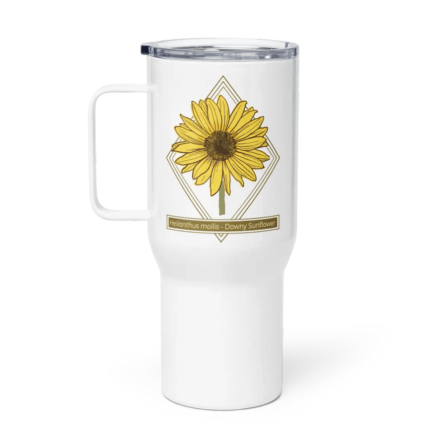 Helianthus Sunflower 25 Ounce Stainless Steel Travel Mug product image (4)