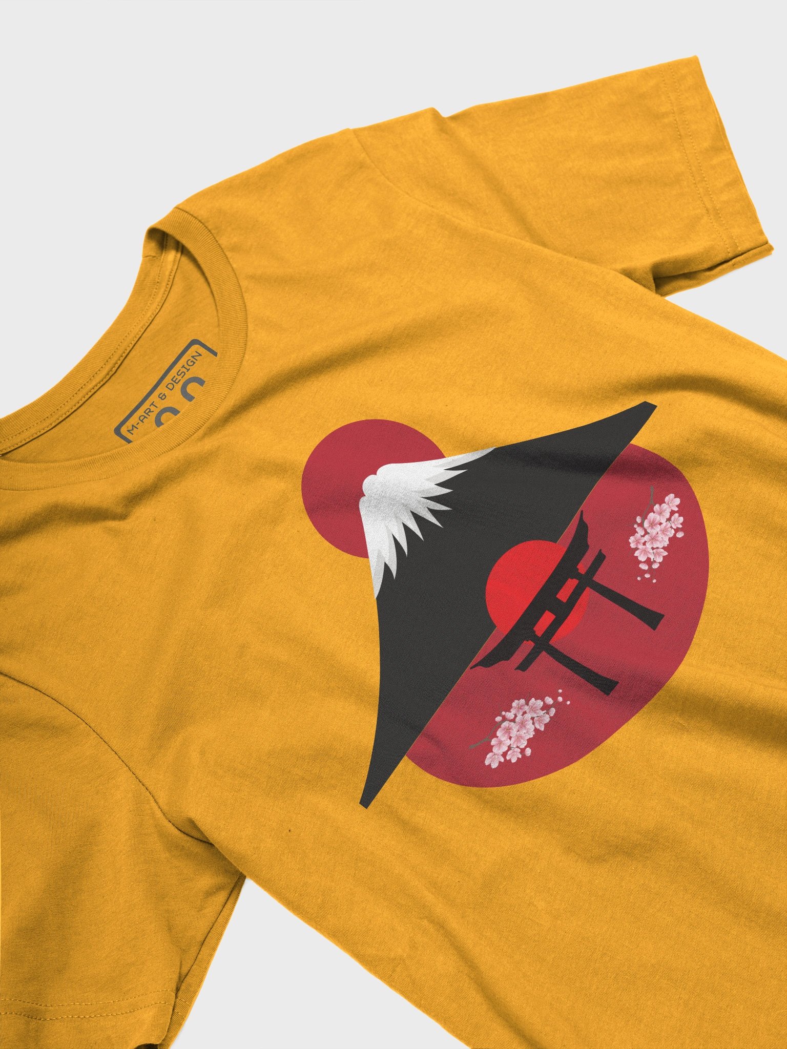 Sunset Silhouette at Mount Fuji T-Shirt - Sakura Torii product image (20)