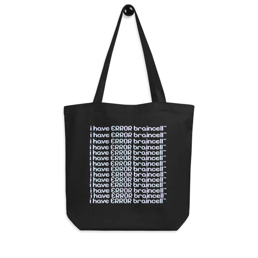 error braincell tote - black product image (2)