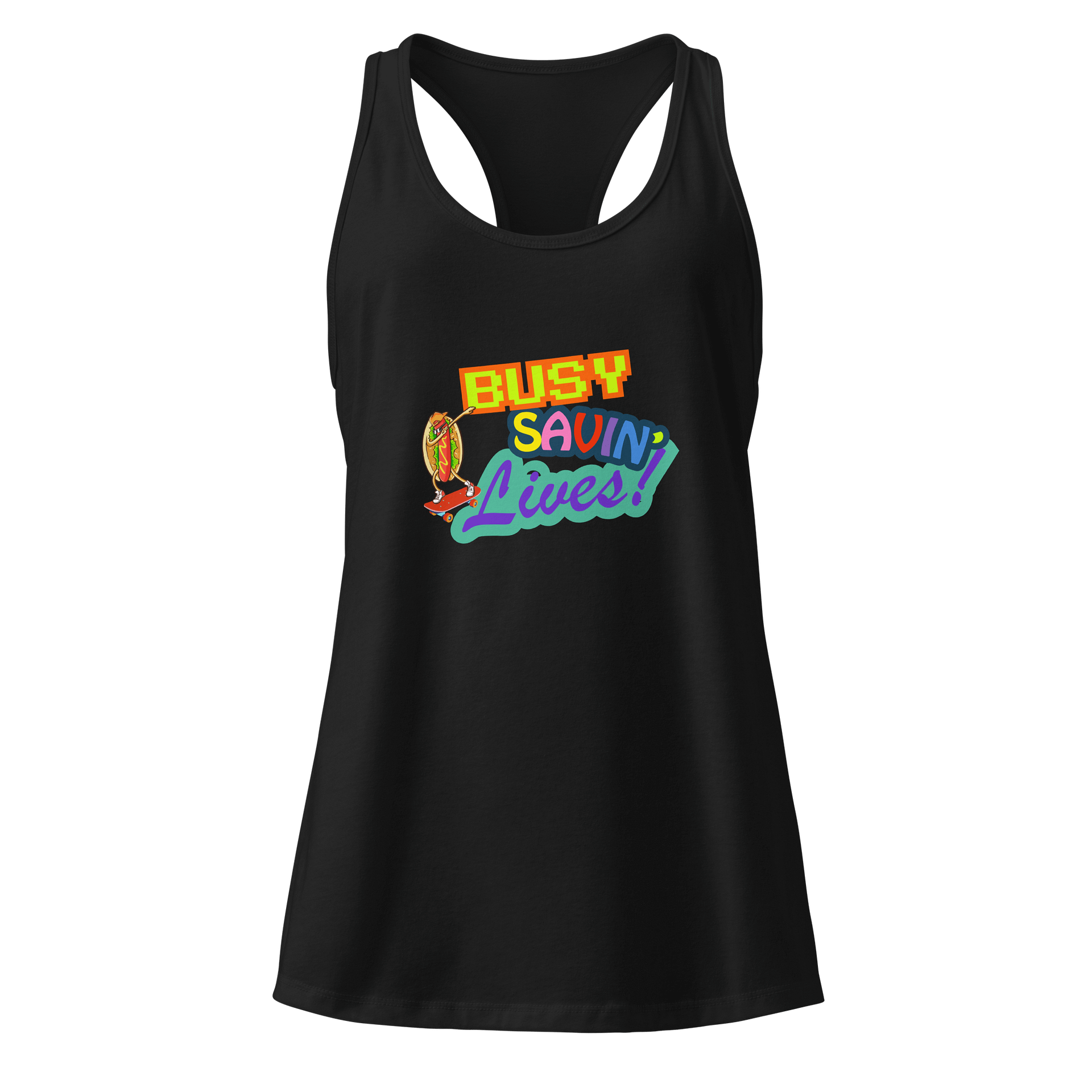 BUSY SAVING LIVES TANK TOP product image (1)
