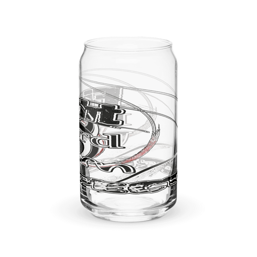 Fight Hard Earn Respect - Can-Shaped Glass and with Lid & Straw product image (9)