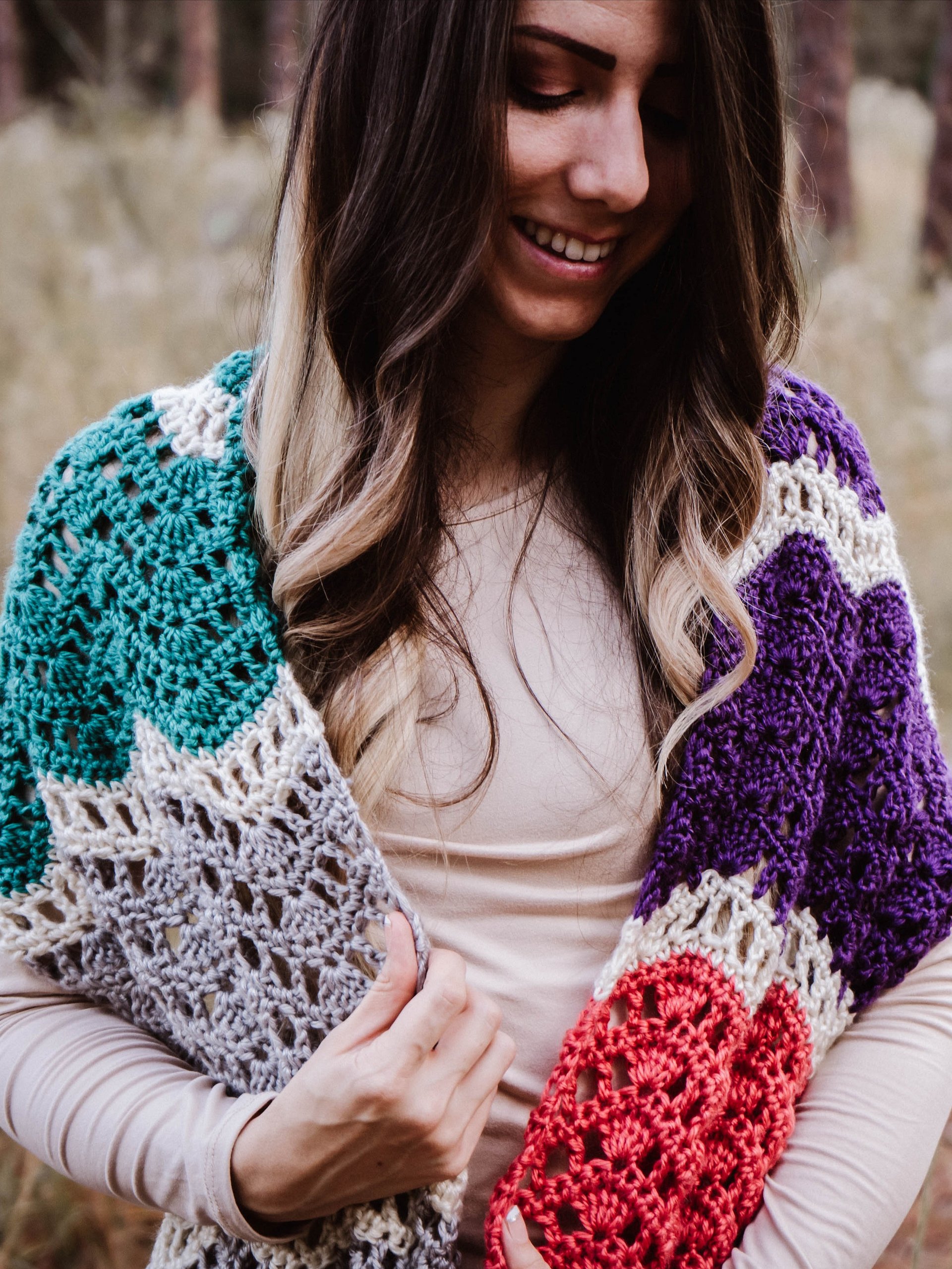 Easy Wander Crochet Wrap Pattern product image (3)