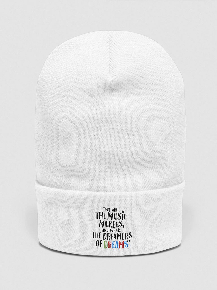 Piano Woman - Dreamer's Melody Beanie product image (1)
