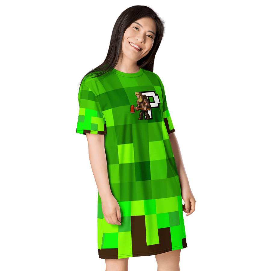Patient PixelZ P Logo T-Shirt Dress (PixelZ My Craft) product image (4)