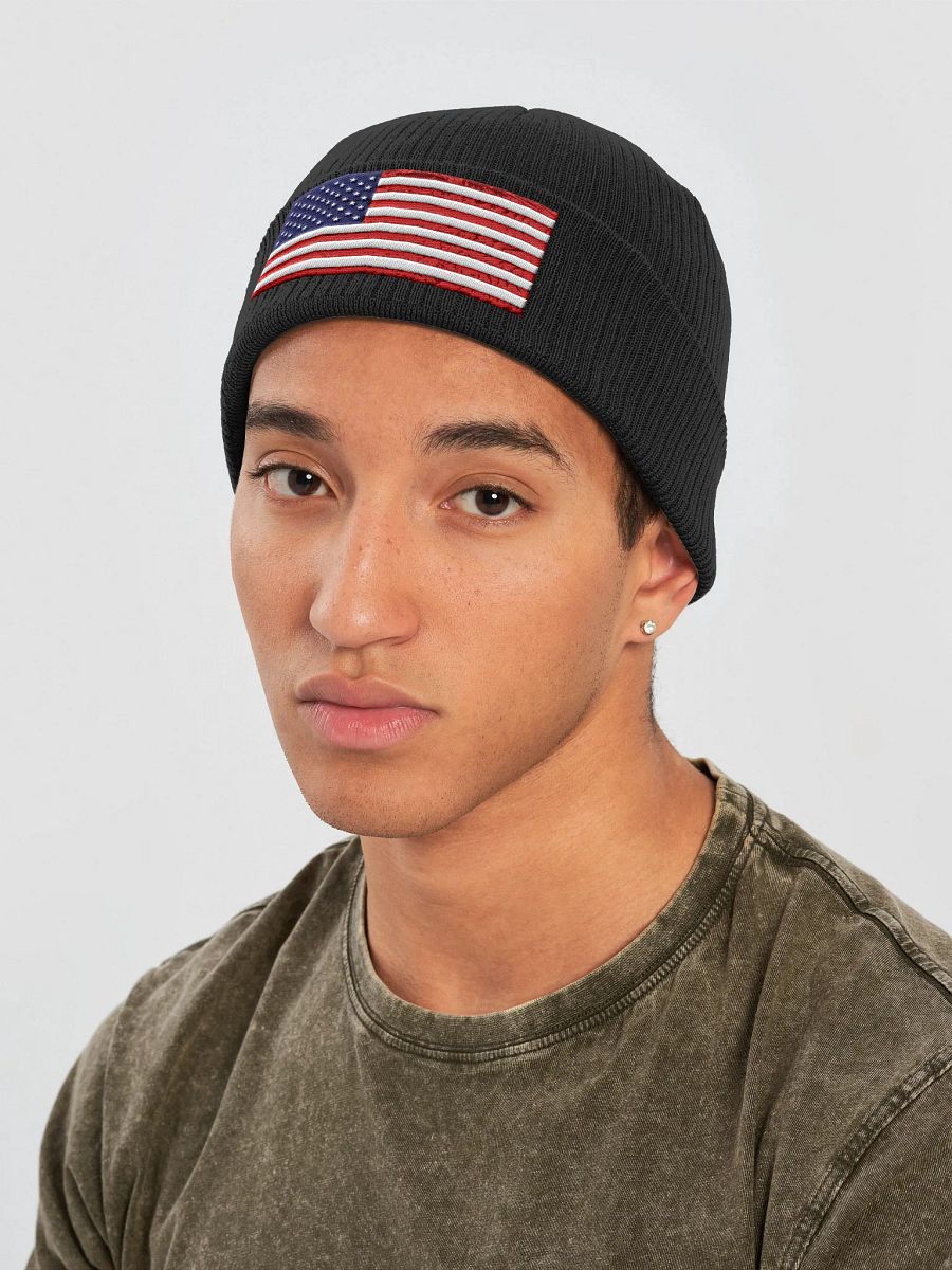 US Flag Atlantis Organic Ribband Beanie product image (15)