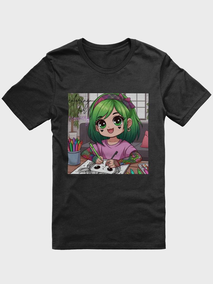 coloring for recovery womans shirt product image (1)