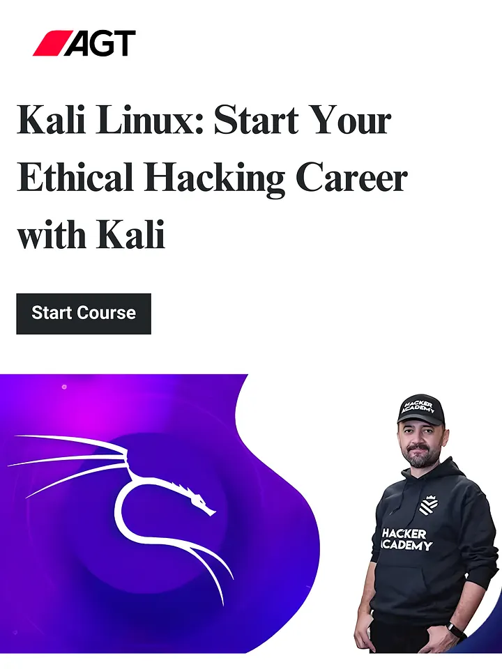 Kali Linux: Start Your Ethical Hacking Career with Kali product image (1)