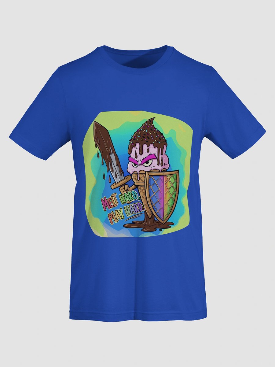 Melt Hard, Play Hard Ice Cream Warrior T-Shirt product image (70)