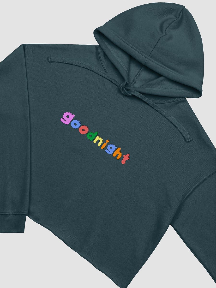 Goodnight Crop Hoodie product image (3)