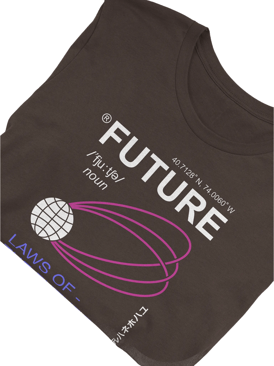 Flowing Future Graphic T-Shirt product image (5)