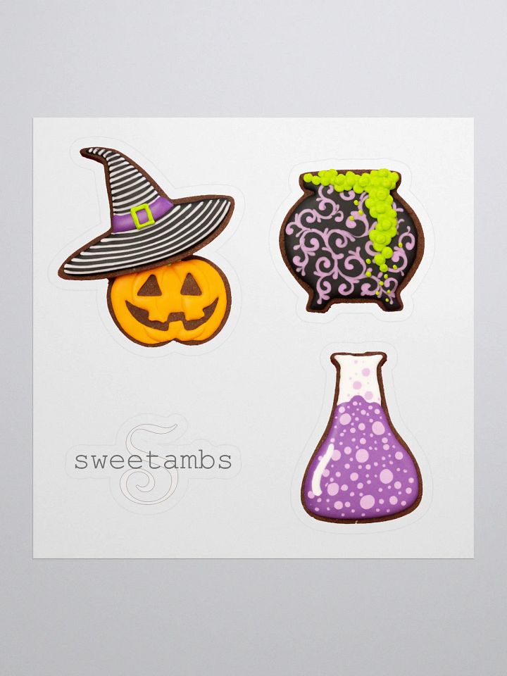 SweetAmbs Halloween Cookie Stickers product image (1)
