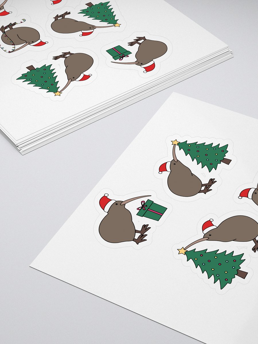 Christmas Kiwi Sticker product image (4)