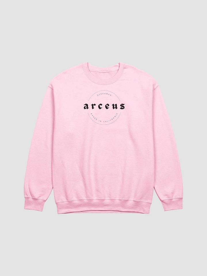 arc logo pink crewneck product image (1)