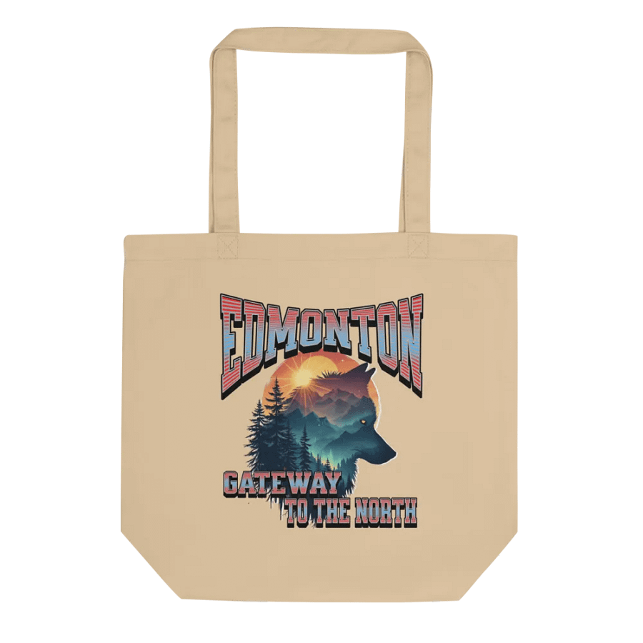 Edmonton Gateway To The North Wolf Wilderness Spirit Eco Tote product image (1)