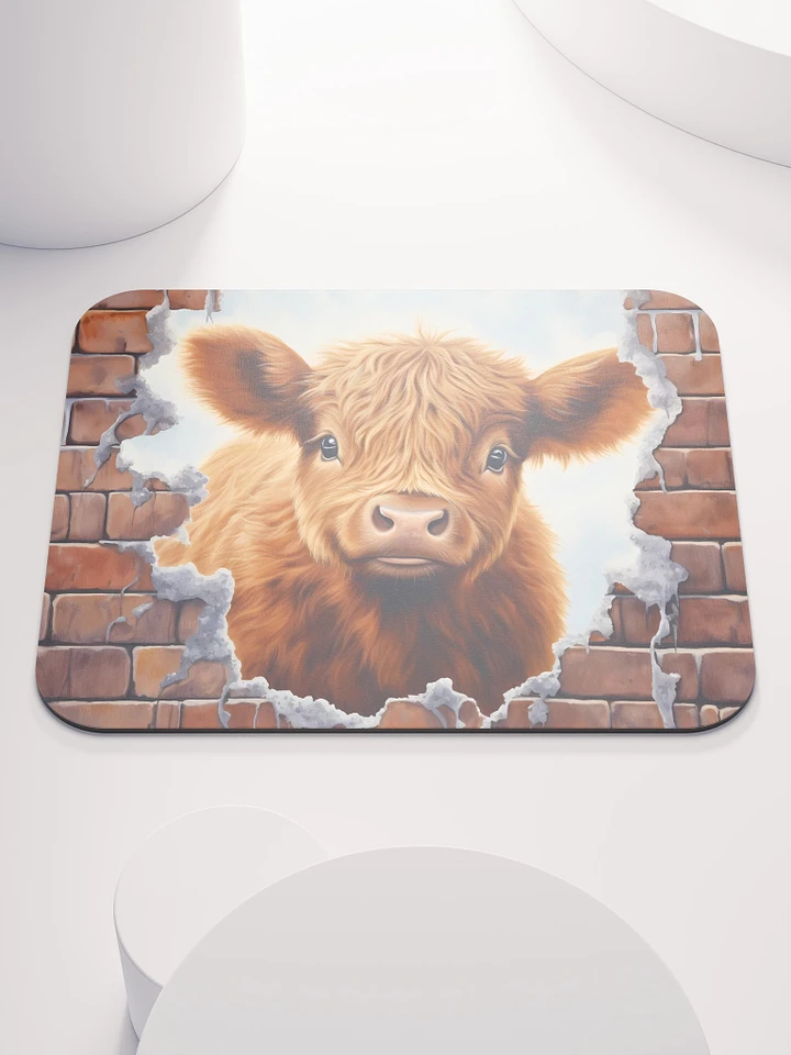 Highland Calf Mouse Pad product image (1)