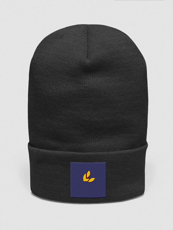 WINTER Golden Petals Cuffed Knit Beanie product image (1)