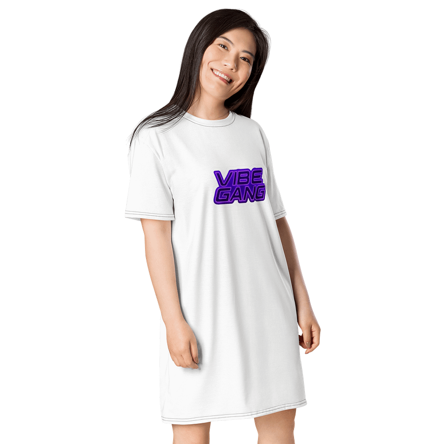 VIBEGANG All-Over Print T-Shirt Dress product image (4)