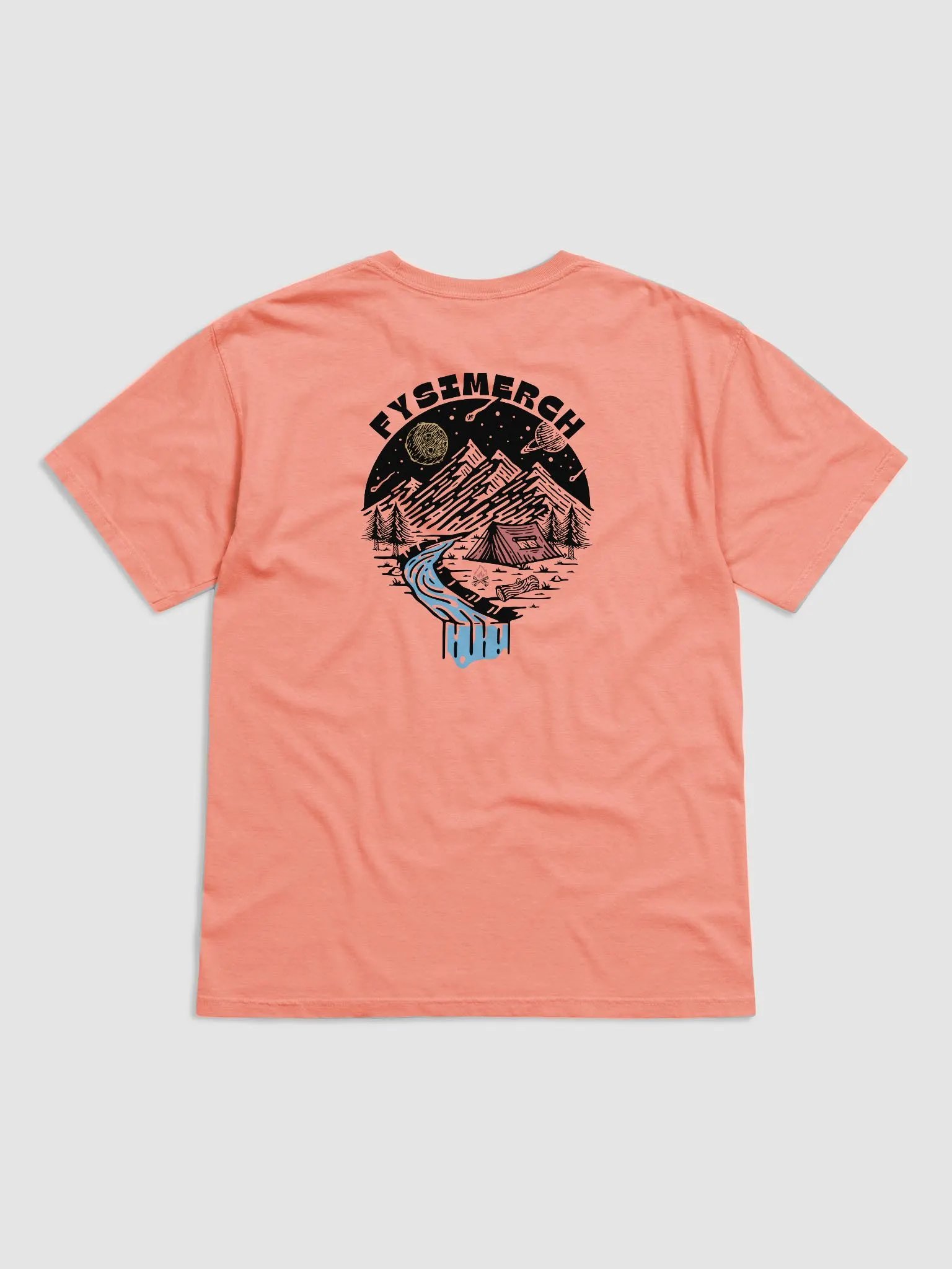 Escape to the Unknown organic cotton t-shirt product image (2)