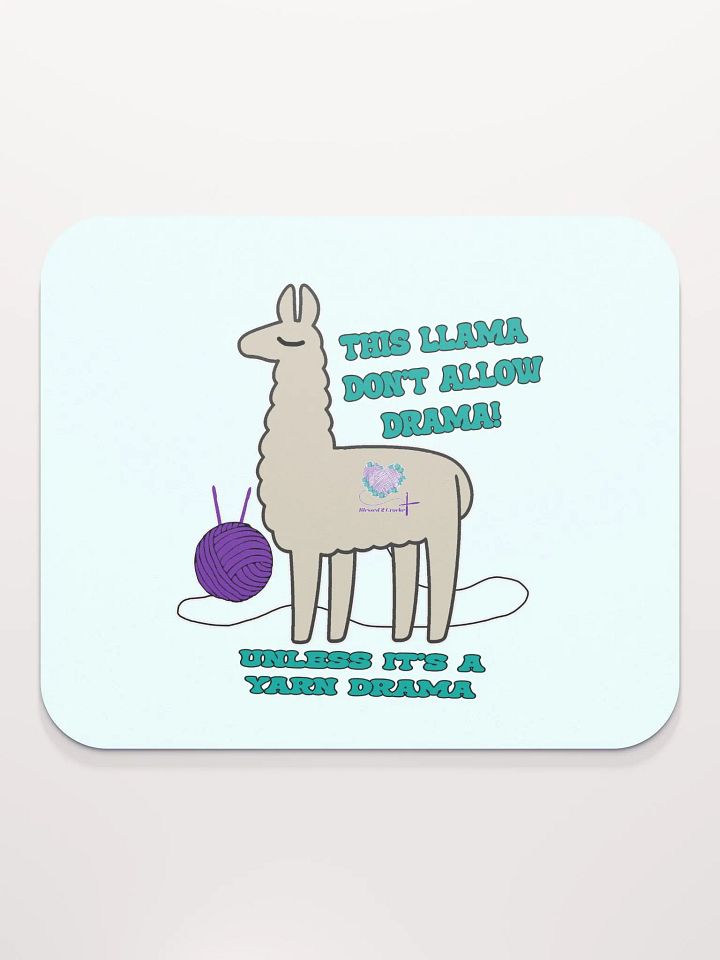 No Drama Lama Mouse Pad product image (2)