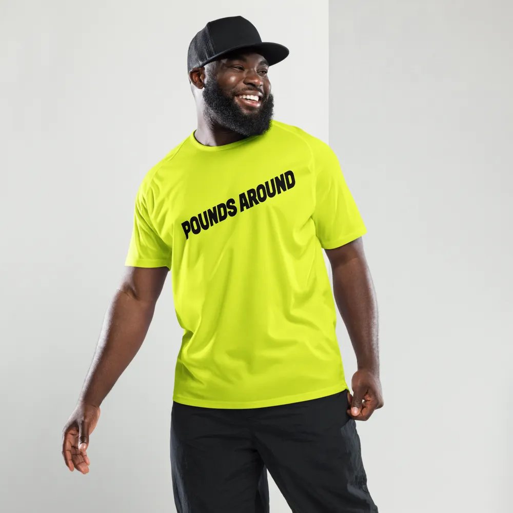 POUNDS AROUND YELLOW AND BLACK SPORTS SHIRT product image (7)