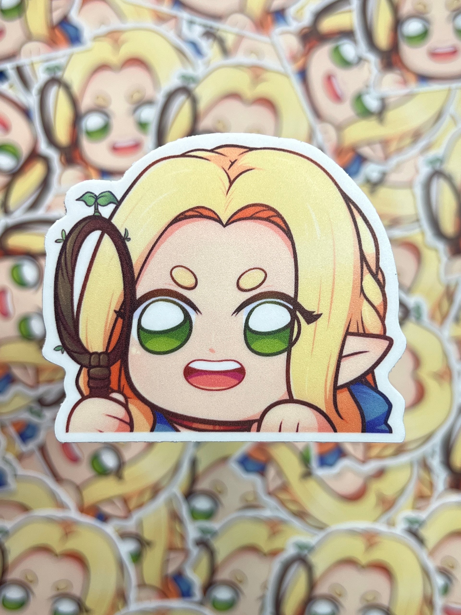 WoWoKo x Potato Fighters - Marcielle - Baby Peeker Sticker product image (1)