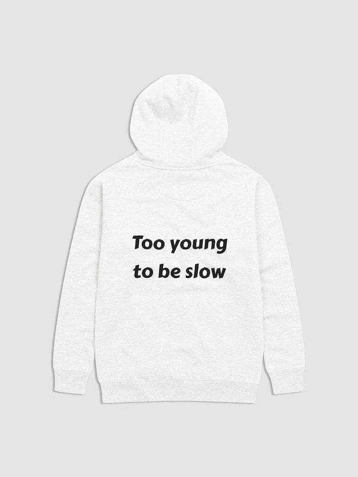 Too Young hoodie white product image (1)