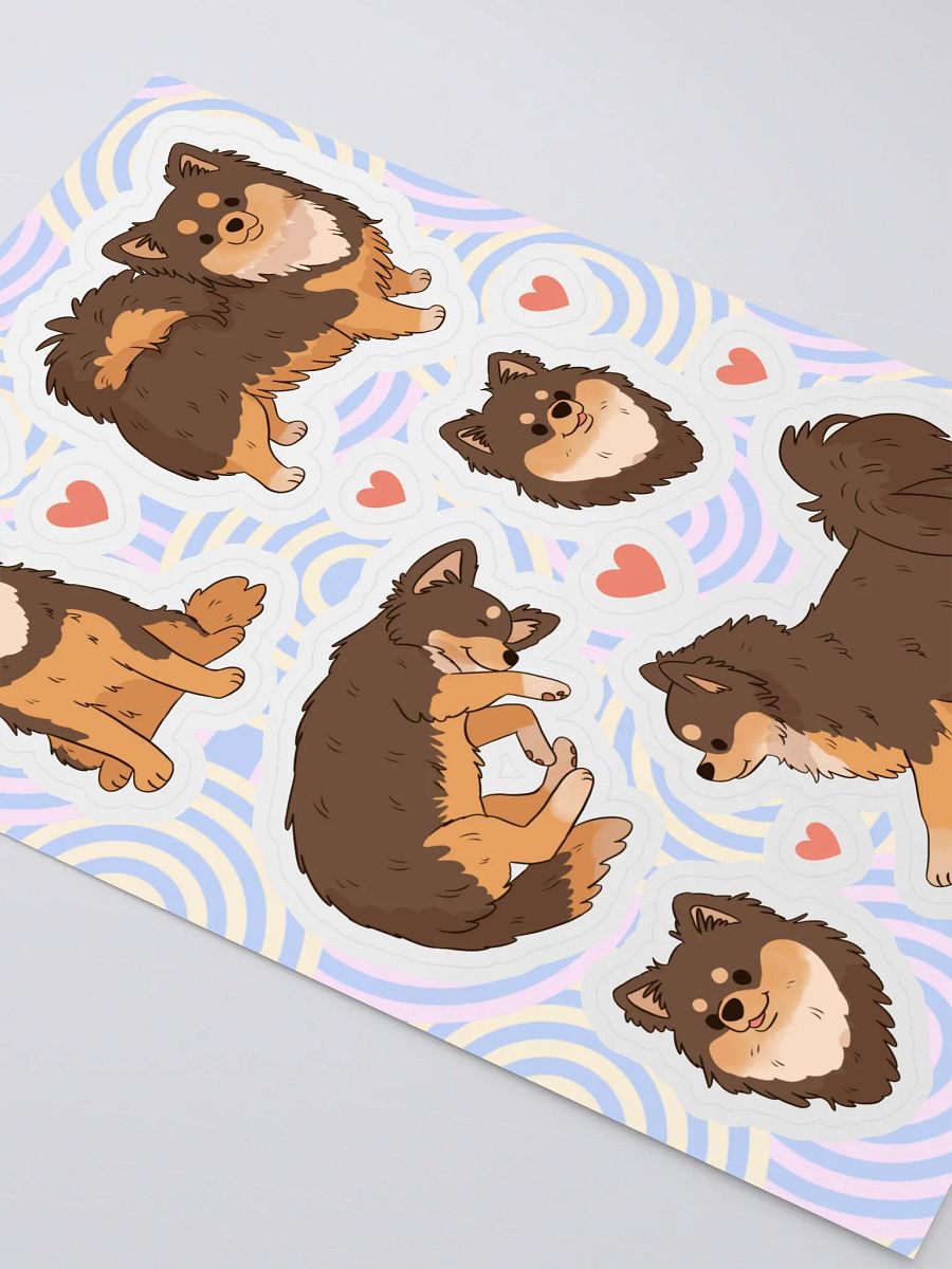 Chihuahuas Love Kiss Cut Sticker Sheet product image (3)