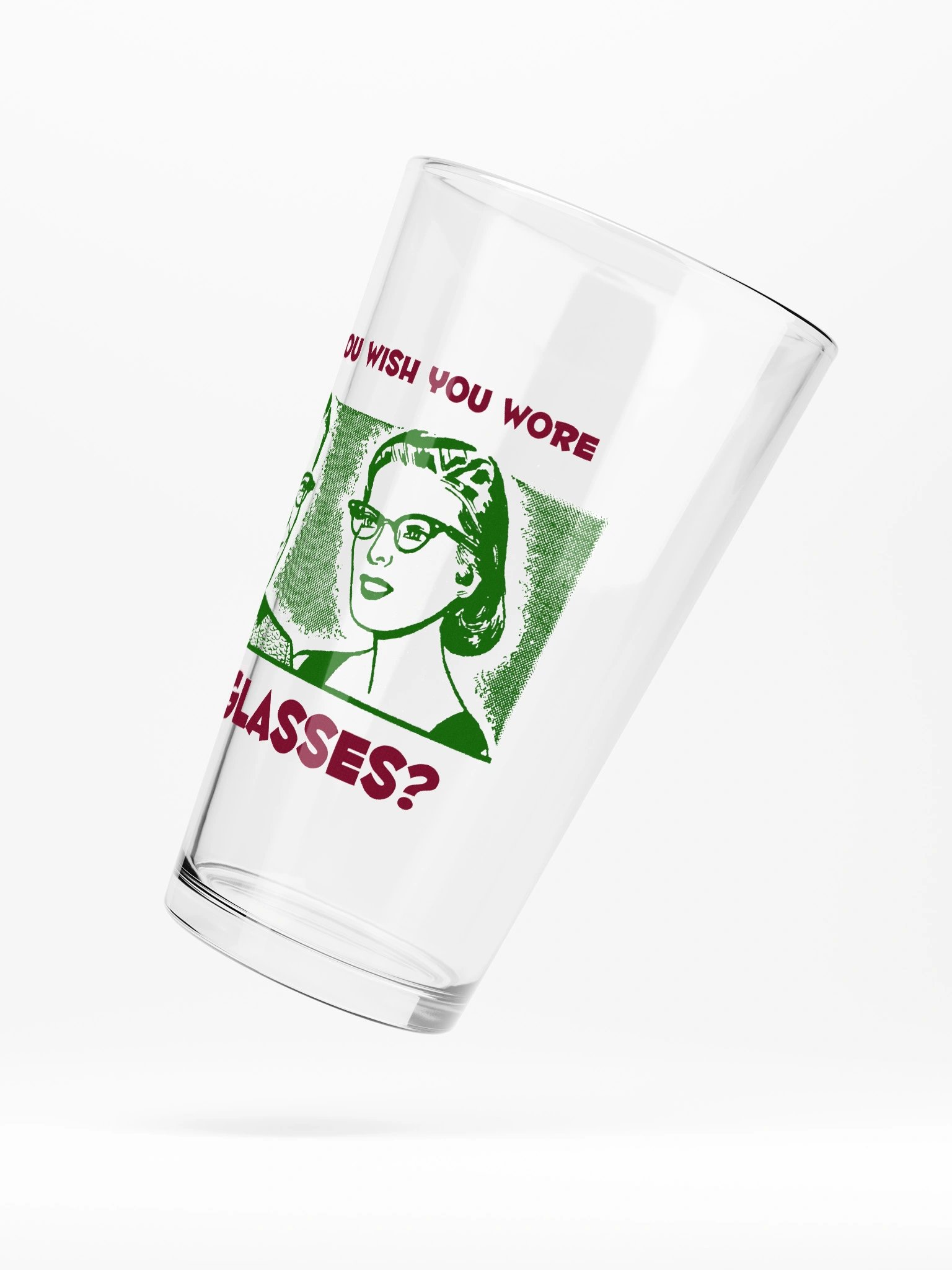 'Eyeglasses Envy' Pint Glass product image (4)