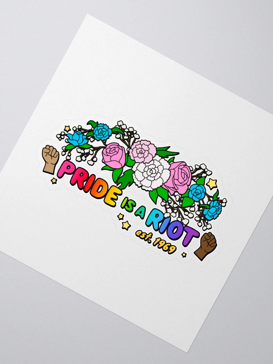 Pride is a Riot Sticker product image (2)