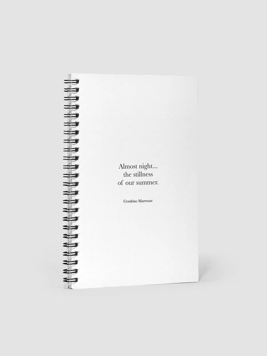 Summer Stillness Spiral Notebook product image (3)
