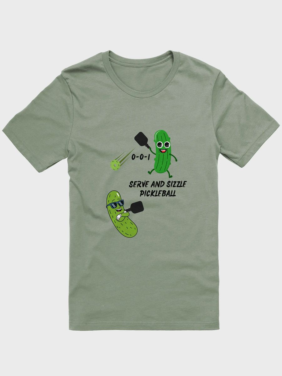 Serve and Sizzle Pickleball Supersoft Unisex T-Shirt product image (4)