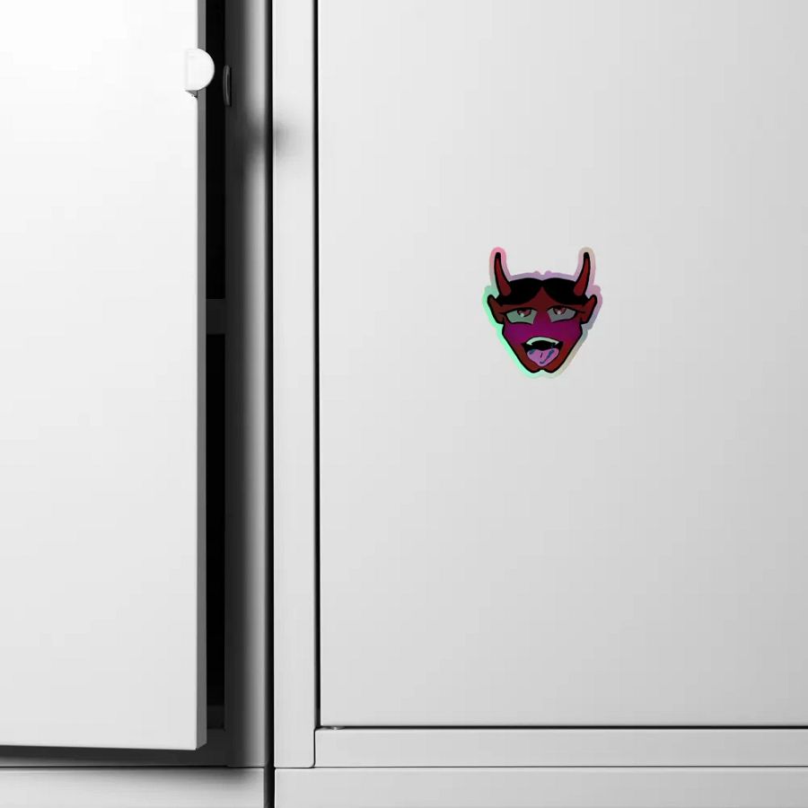 Lewd Oni Holo Sticker product image (4)