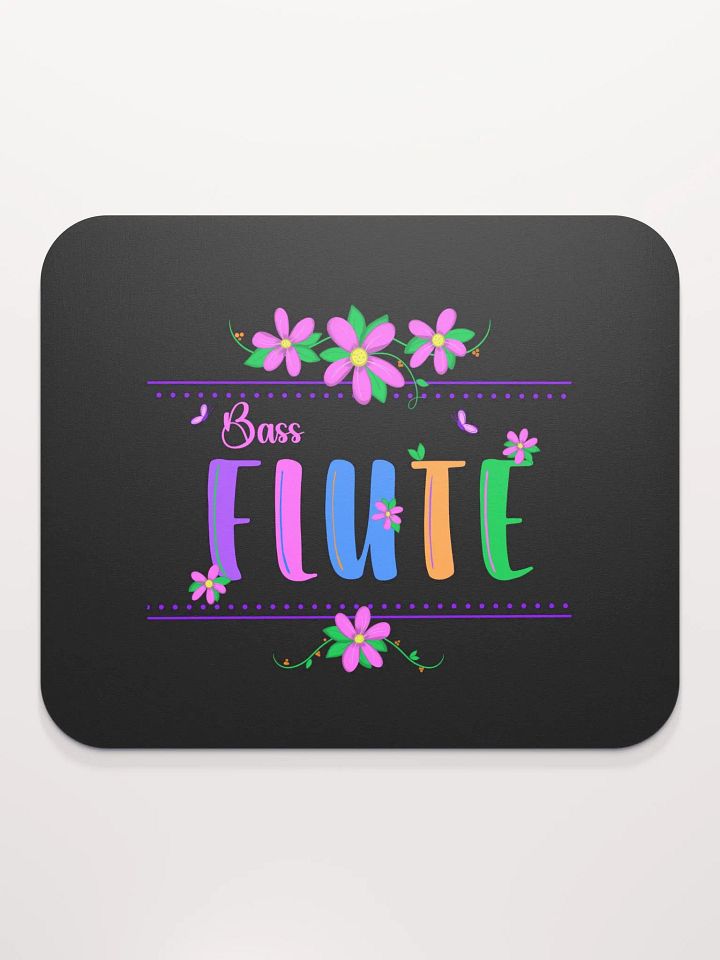 Floral Flute Bass Mouse Pad product image (1)