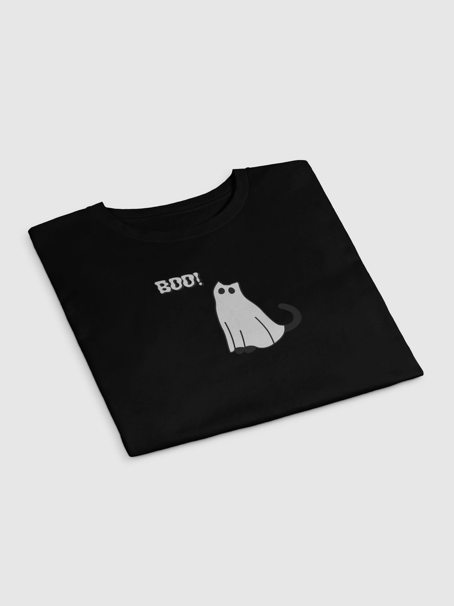 Scary Ghost Cropped Tee product image (13)
