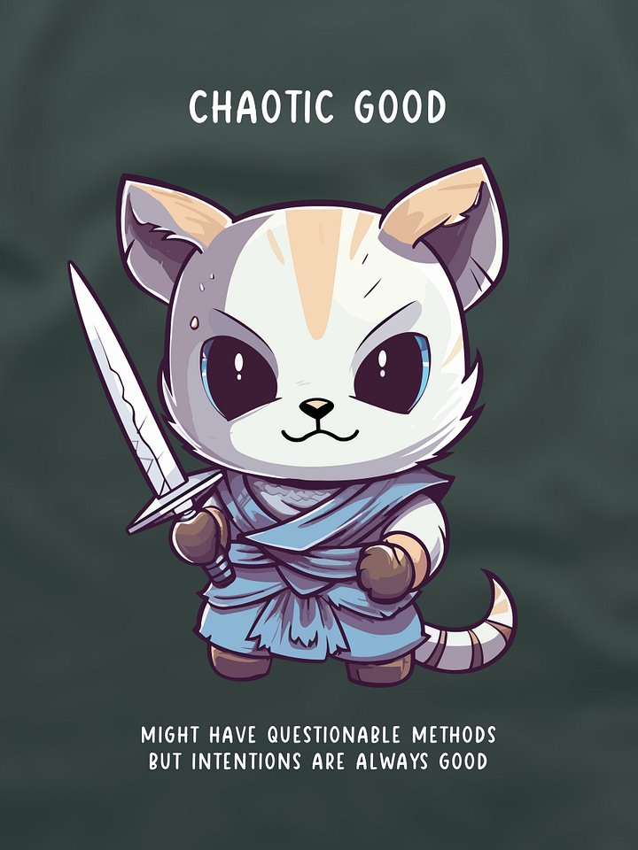 Chaotic Good - PixelGum Tee product image (1)