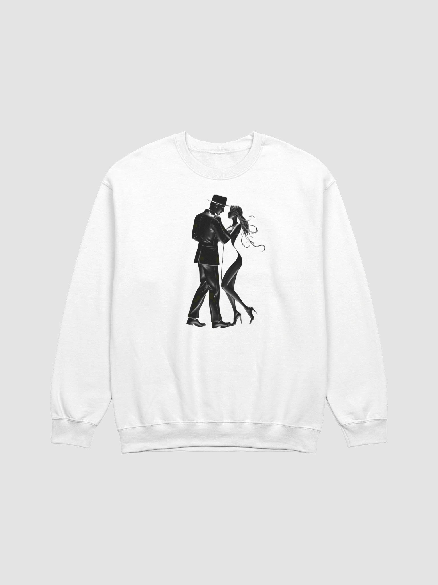 Elegant Dance Couple Print Crewneck Sweatshirt product image (1)