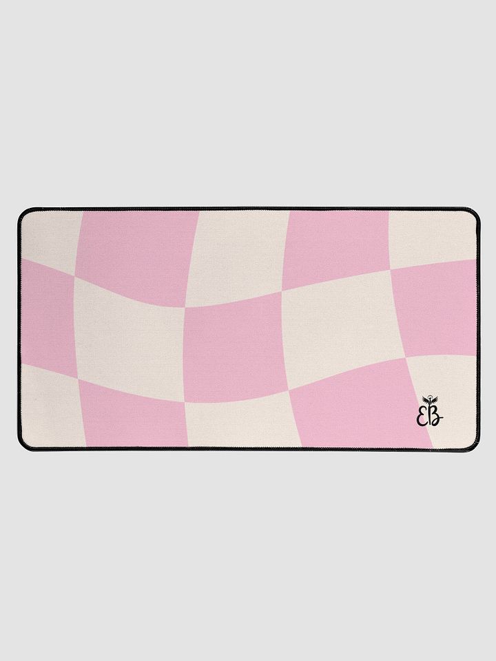 Preppy Area: Pink Desk Mat product image (1)