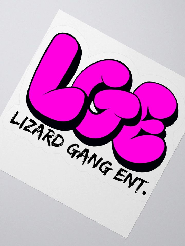 LGE Pink Logo Sticker product image (6)