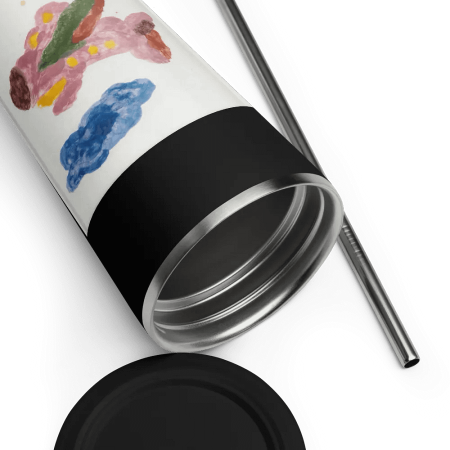 Kid Airplane (Insulated Tumbler with a Straw) product image (4)