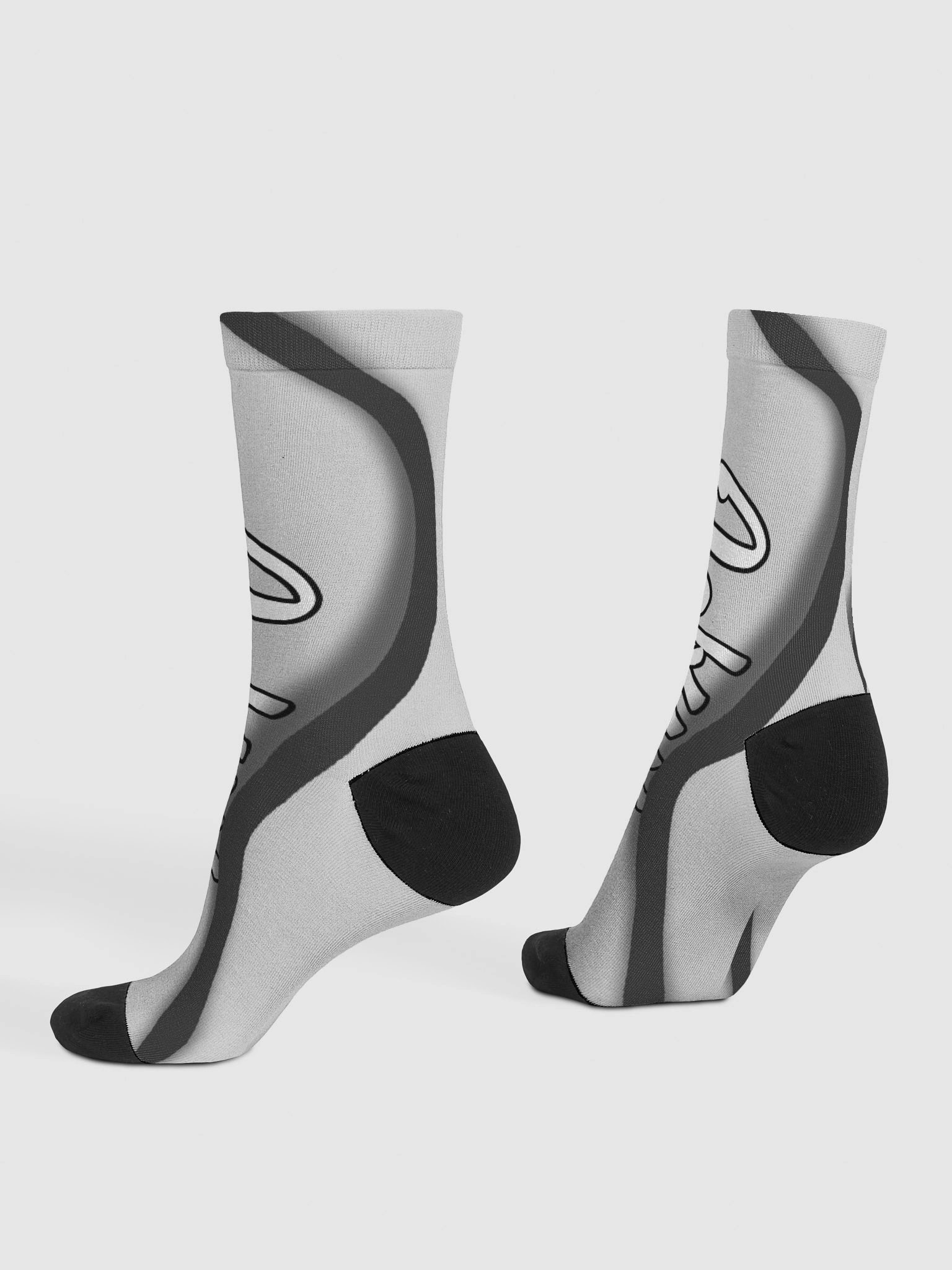 Reversed Reality Crew Socks product image (4)