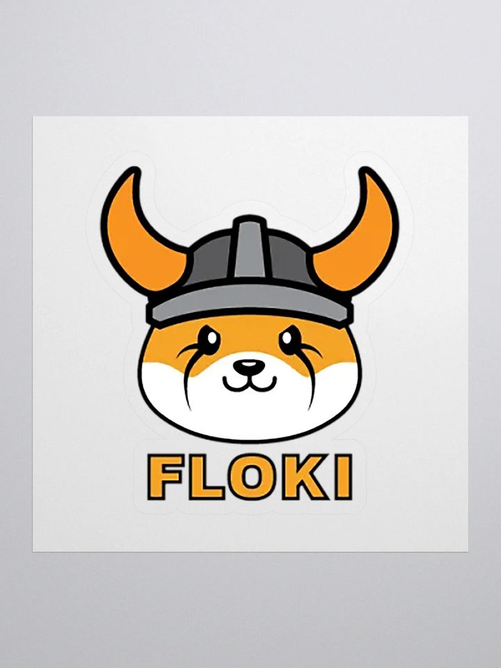 Floki Kiss Cut Sticker product image (1)