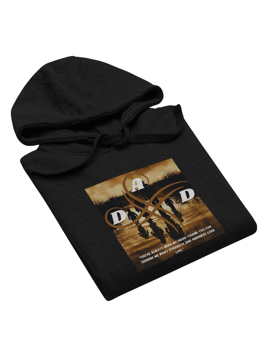 "DAD" Hero's Reflection Premium Hoodie product image (5)