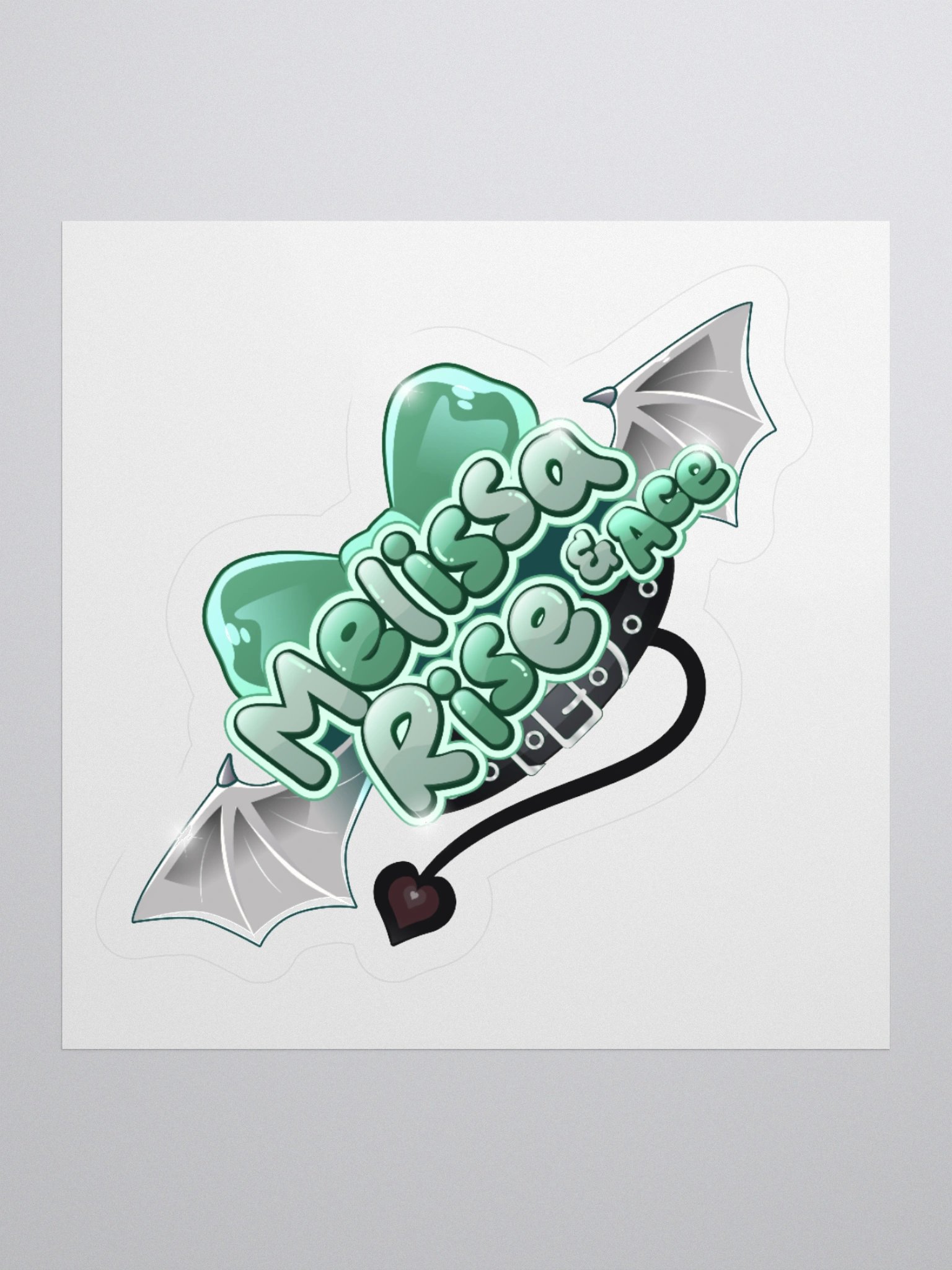 Melissa Rise & Ace Logo Sticker product image (1)