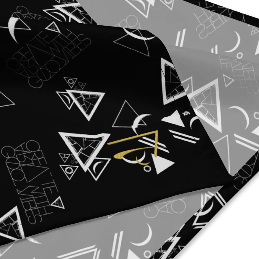 Luphoric Patterned Bandana Black product image (3)