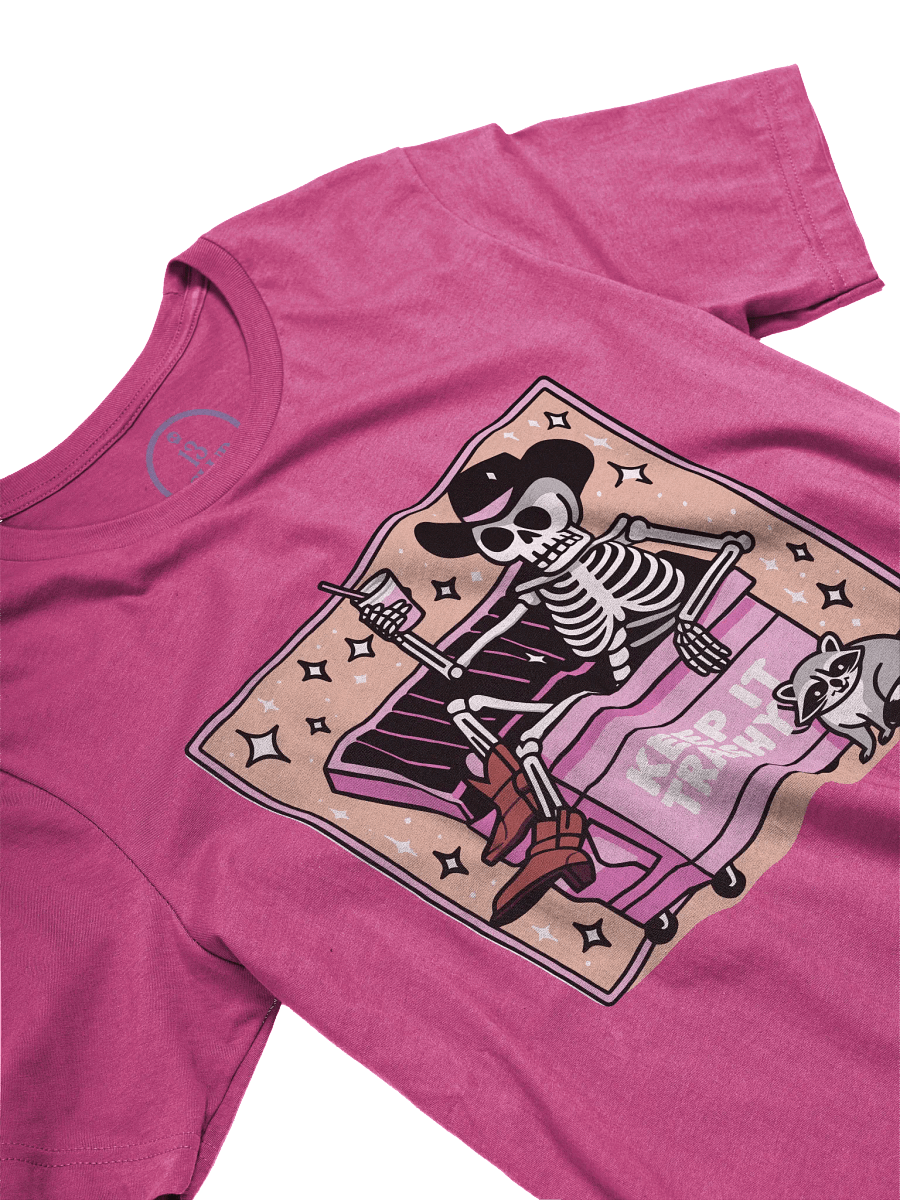 Keep It Trashy T-Shirt (Peach/Pink) product image (5)