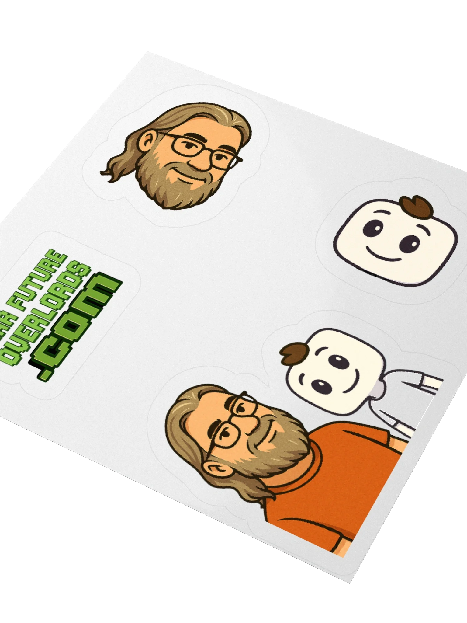 Dear Future Overlords Stickers product image (9)