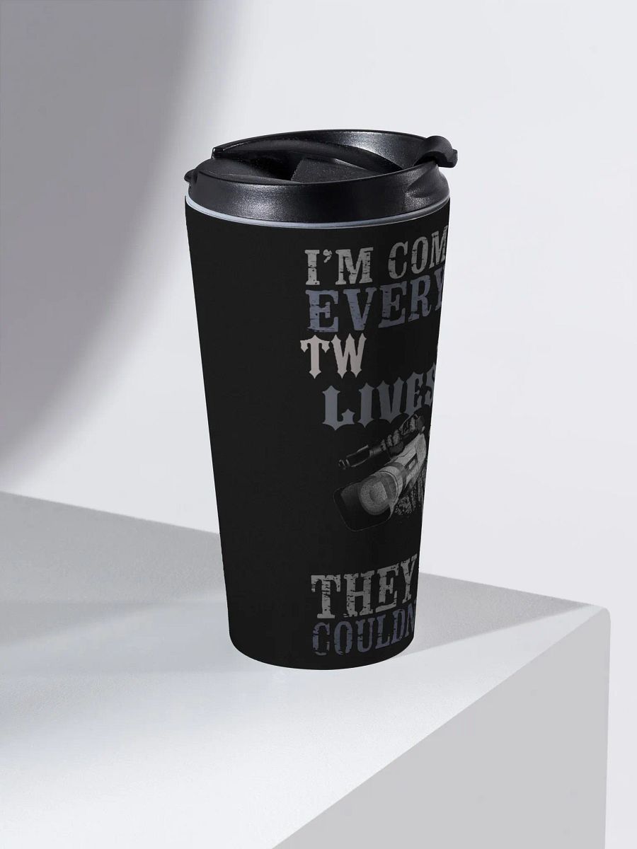 Hustler's Ambition Stainless Steel Travel Mug product image (2)