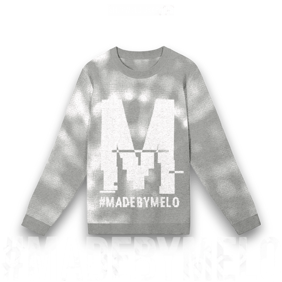Twisted Grey MELO - Knit Sweater [Classic] | #MadeByMELO product image (1)